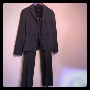 Charcoal gray Banana Republic Suit